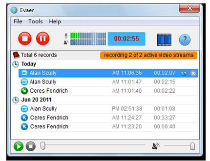 Evaer Video Recorder For Skype 1.2.6.57
