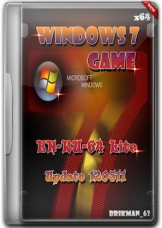Microsoft Windows 7 Game-EN-RU-64 Lite Update 120511