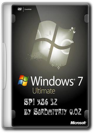 Windows 7 Ultimate SP1 x86 by SarDmitriy v.02