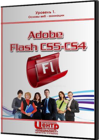 Adobe Flash CS5/CS4 - Уровень 1. Основы веб - анимации. Обучающий видеокурс