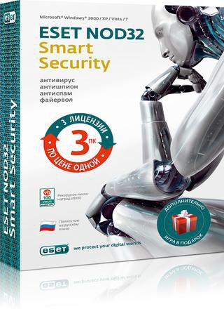 ESET NOD32 Smart Security 5.2.9.12 Final (Официальные русские версии)