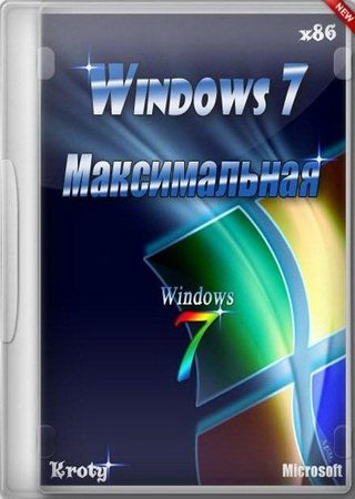Windows 7 х86 Максимальная KrotySOFT v.8.12
