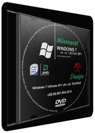 Windows 7 Ultimate SP1 (x86 x64) By StartSoft v26.08.001-004.12