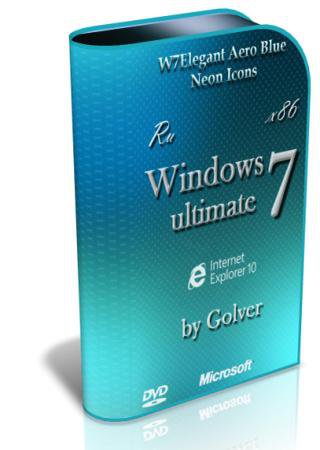Windows 7 Ultimate x86 Ru AeroBlue by Golver
