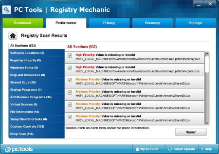 PC Tools Registry Mechanic 11.0.1.716