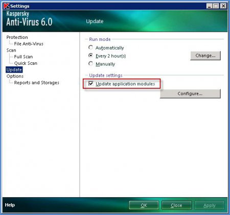 Kaspersky Anti-Virus for Windows Workstations 6.0.4.1611 CF2