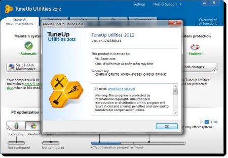 TuneUp Utilities 2012 v12.0.3500