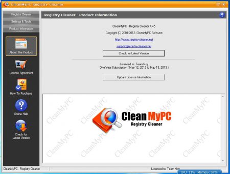 CleanMyPC Registry Cleaner 4.45 + Portable