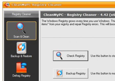 CleanMyPC Registry Cleaner 4.45 + Portable