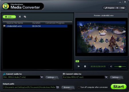 Wondershare Media Converter 1.3.6