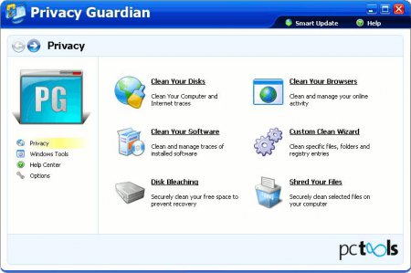 PC Tools Privacy Guardian 5.0.0.161