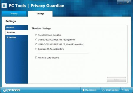PC Tools Privacy Guardian 5.0.0.161