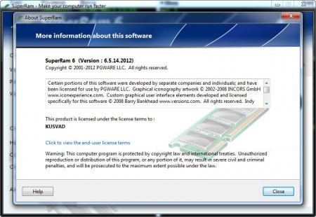 PGWare SuperRam 6.5.14