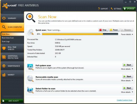 Avast! Free Antivirus / Pro Antivirus / Internet Security 7.0.1442 Beta