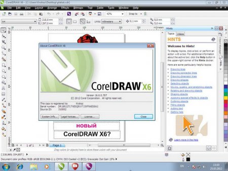 CorelDRAW Graphics Suite X6 16.0.0.707