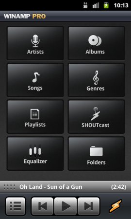 Winamp PRO v1.3.2 Android