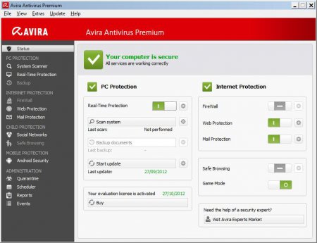 Avira AntiVir Premium 2013 13.0.0.2681