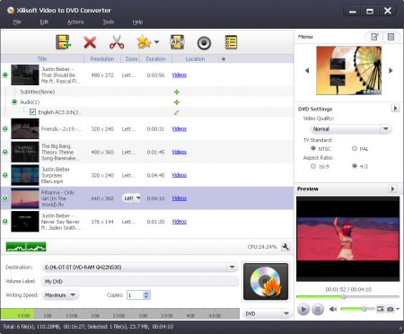 Xilisoft Video to DVD Converter 7.1.2.20120801
