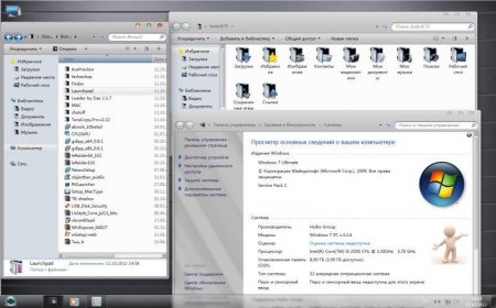Windows 7 Ultimate x86/x64 SP1 by HoBo-Group v.3.2.4