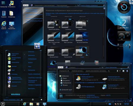 Windows 7 Ultimate Ru x64 SP1 Black by OVGorskiy 12.12