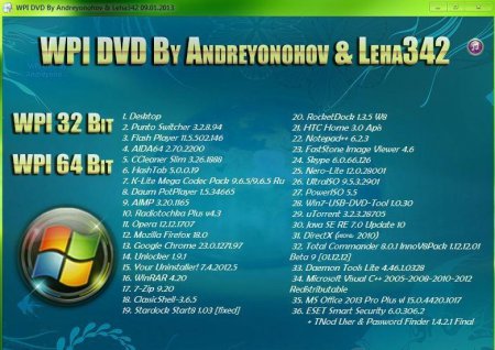 WPI DVD Andreyonohov & Leha342 v.9.01.13