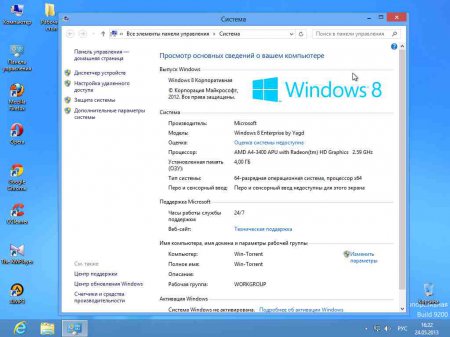 Windows 8 Professional Admin Soft by Yagd Optimized Speed v.4.3 (x64)
