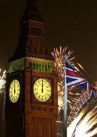 BBC: Новогодний салют в Лондоне