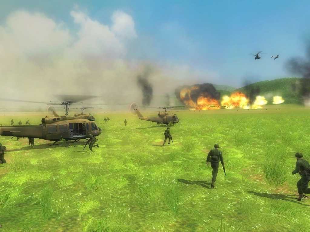 Игра Вертолеты Вьетнама: UH-1 / Whirlwind Over Vietnam (2007.